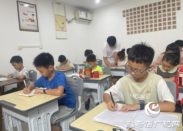 墨香浸潤(rùn)暑期 書法傳承文化