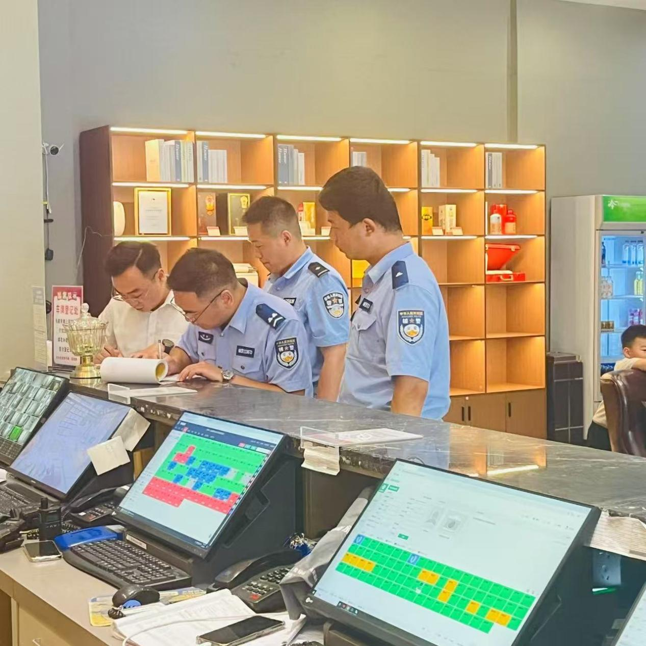 示范區(qū)公安分局開展旅館業(yè)專項安全檢查