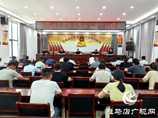 平輿縣射橋鎮(zhèn)：繃緊“抗旱弦” 守住“秋糧倉(cāng)”全鎮(zhèn)上下齊發(fā)力筑牢豐收防線