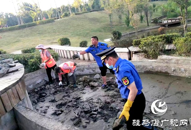 備戰(zhàn)汛期！確山縣住建局展開(kāi)明溝暗渠疏挖清淤行動(dòng)