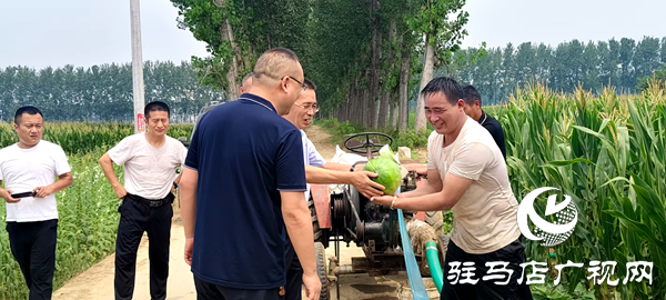 平輿縣中等職業(yè)學(xué)校助力“抗旱保秋”，守護(hù)群眾“糧袋子”