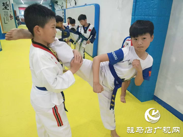 跆拳道少年路朝陽(yáng)“踢”進(jìn)武漢體育學(xué)院