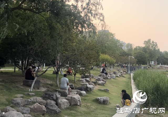 駐馬店開源公園成為市民避暑納涼的首選之地