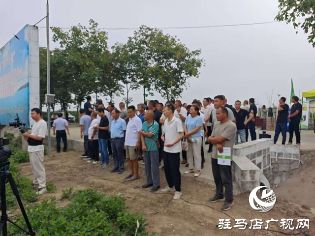 全省玉米花生滴灌水肥一體化推進會暨網絡觀摩培訓在西平縣舉行