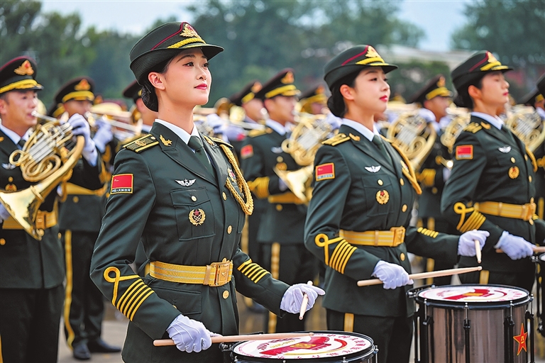 最大規(guī)模軍樂團(tuán)即將亮相抗戰(zhàn)勝利80周年閱兵活動(dòng)