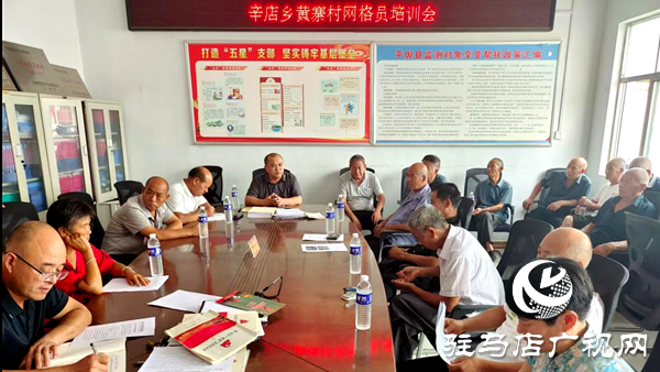 平輿縣辛店鄉(xiāng)：組織開(kāi)展網(wǎng)格員專(zhuān)題培訓(xùn) 提升基層治理效能