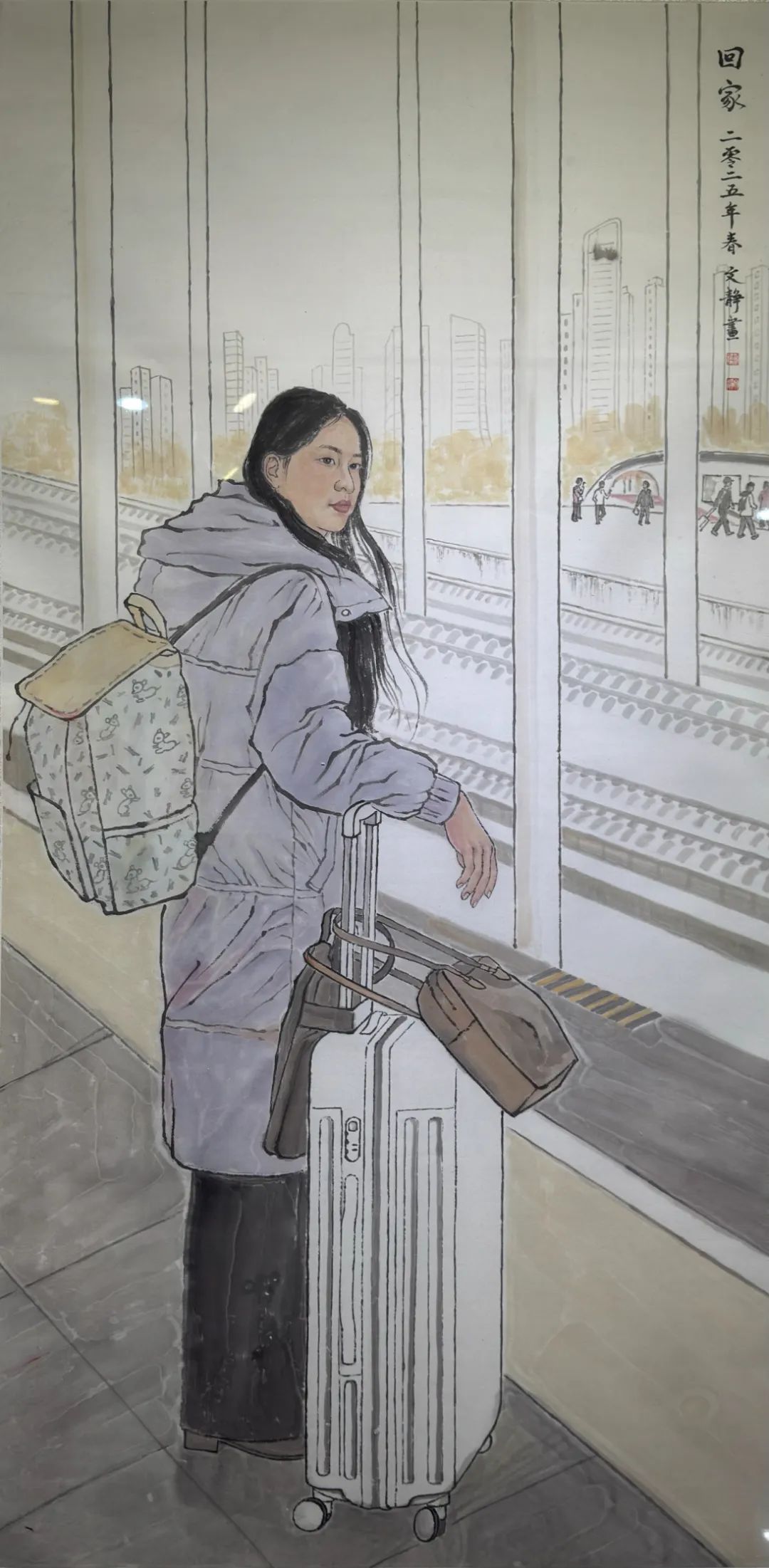 【線上展】翰墨丹青·天中風華——蔡國六百年文脈相承藝術作品展(三)