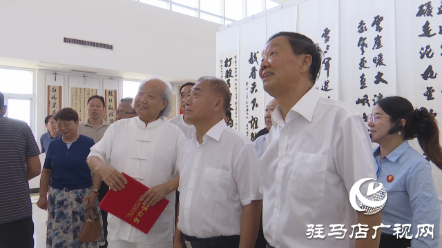 紀念中國人民抗日戰(zhàn)爭暨世界反法西斯戰(zhàn)爭勝利80周年、抗日民族英雄楊靖宇將軍誕辰120周年書畫展開幕