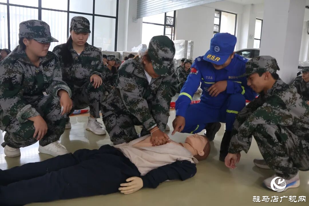 正陽縣紅十字會:急救知識進(jìn)校園