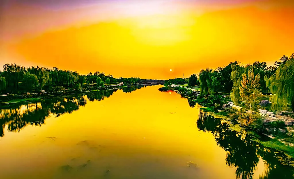 縣區(qū)動態(tài) | 朝霞映日晨光美