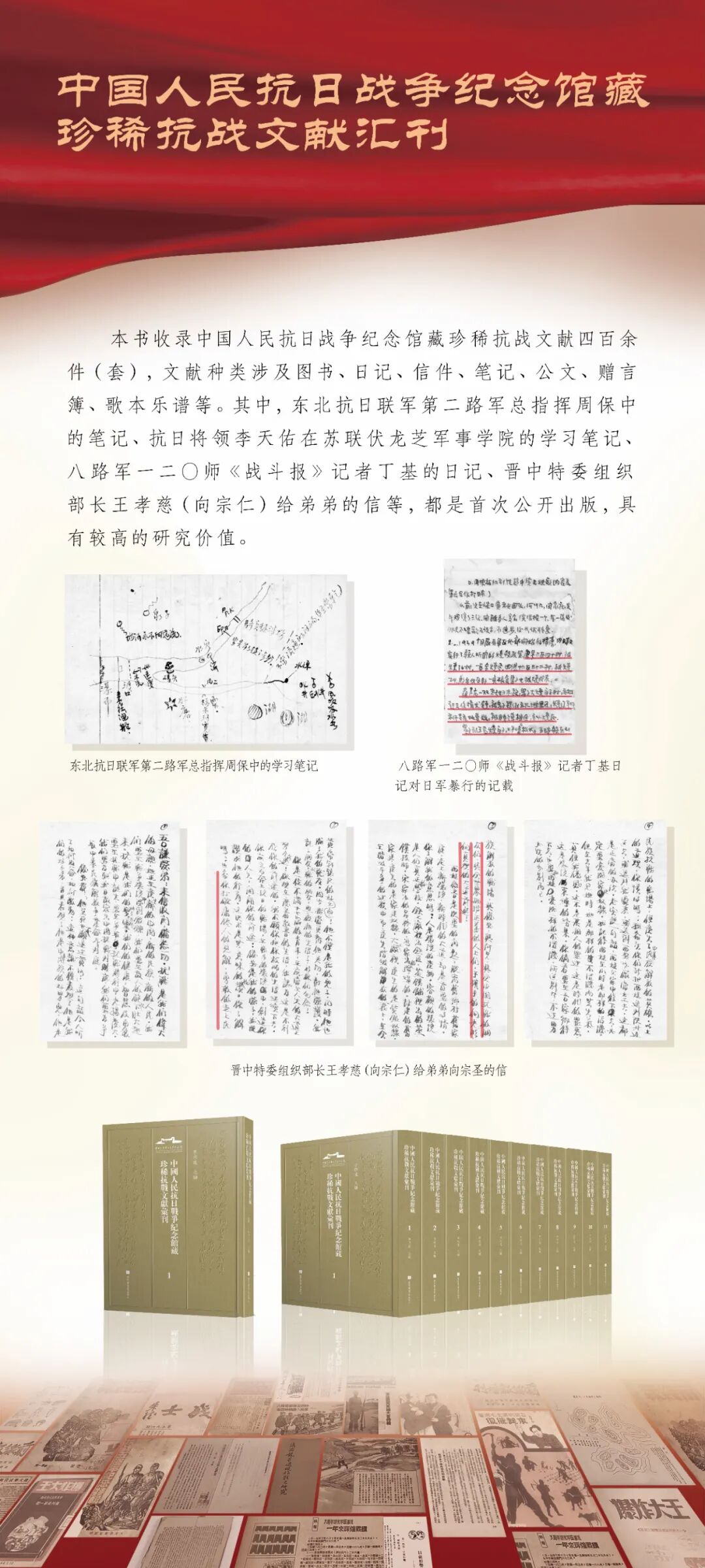 【線上展】“讓歷史說話，用史實(shí)發(fā)言”——抗戰(zhàn)文獻(xiàn)整理成果展（一）