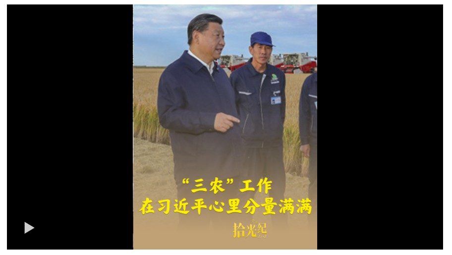 拾光紀(jì)·“三農(nóng)”工作在習(xí)近平心里分量滿(mǎn)滿(mǎn)