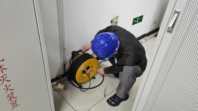 國網(wǎng)上蔡縣供電公司：節(jié)前機房特巡 筑牢信息網(wǎng)絡安全防線