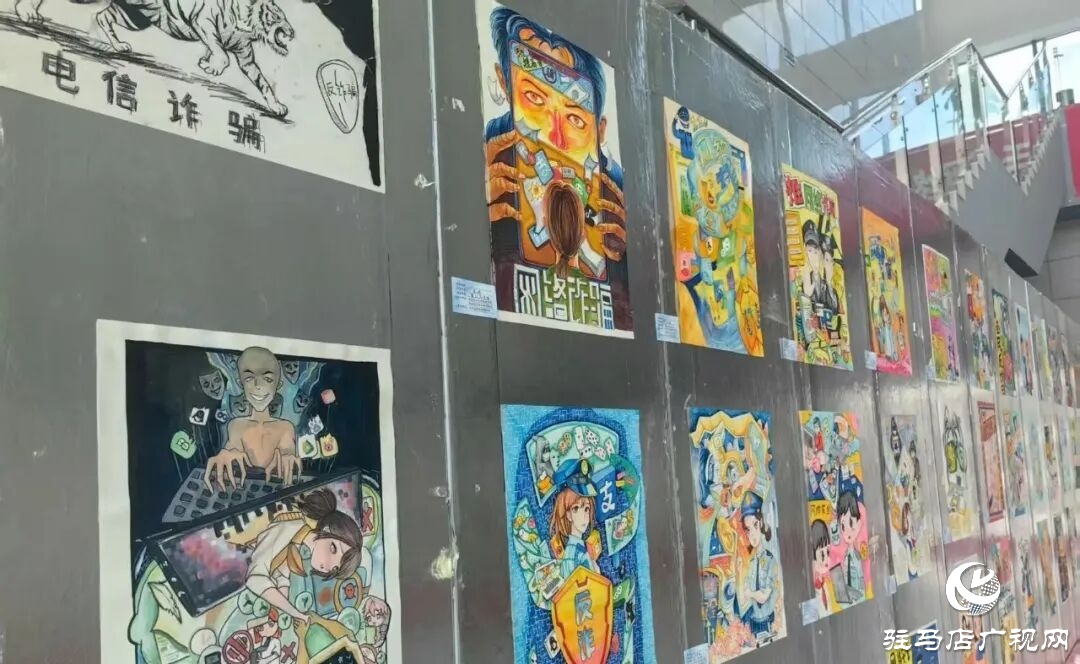 手繪護(hù)網(wǎng) 正陽(yáng)縣青少年成網(wǎng)絡(luò)安全宣傳新力量