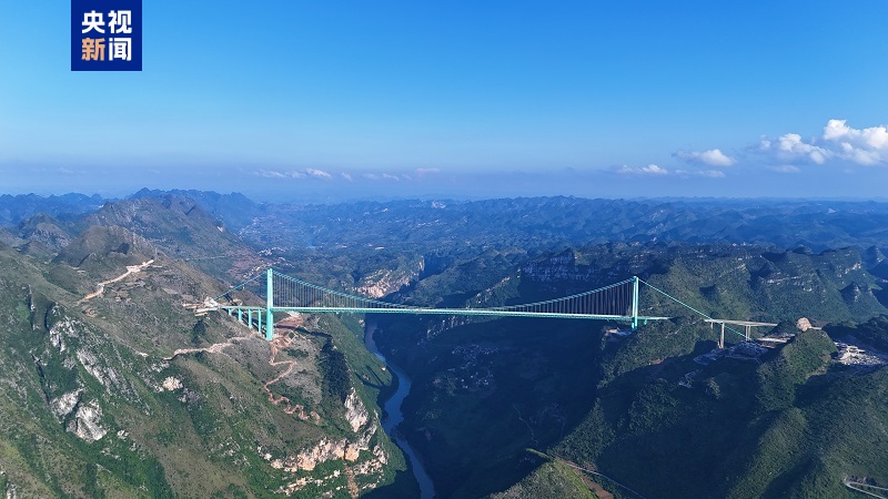 大國工程+1！世界第一高橋花江峽谷大橋今日通車