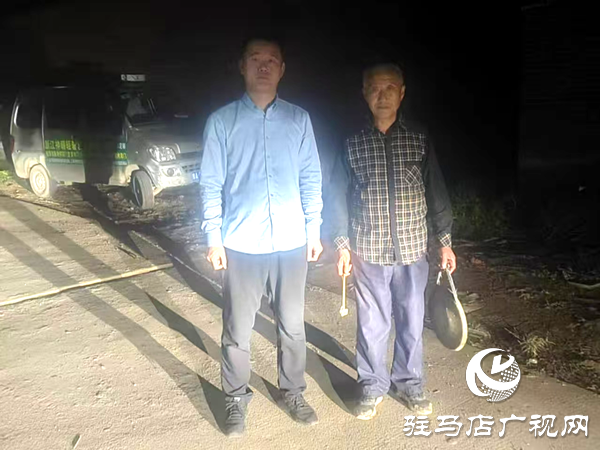 平輿縣射橋鎮(zhèn)：巡邏打更不停歇 守護(hù)秋收平安夜