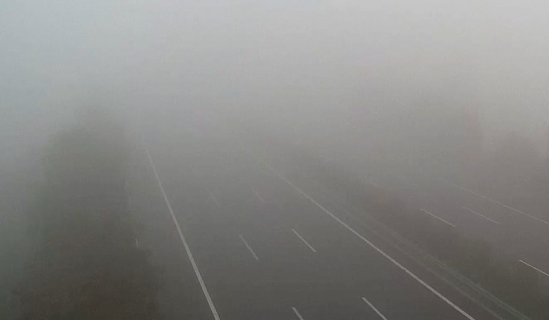 因雨霧，今晨河南部分高速路段禁止上站！