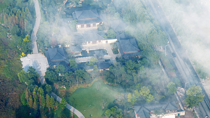 縣區(qū)動態(tài)｜平流霧奇觀宛若仙境