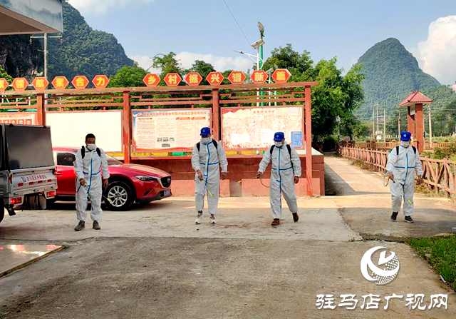 天中救援隊千里馳援廣西德保 晝夜奮戰(zhàn)消殺救援一線??