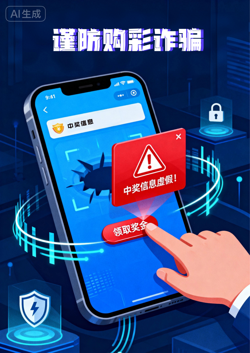 “穩(wěn)賺不賠”？其實(shí)是一個(gè)購(gòu)彩詐騙陷阱