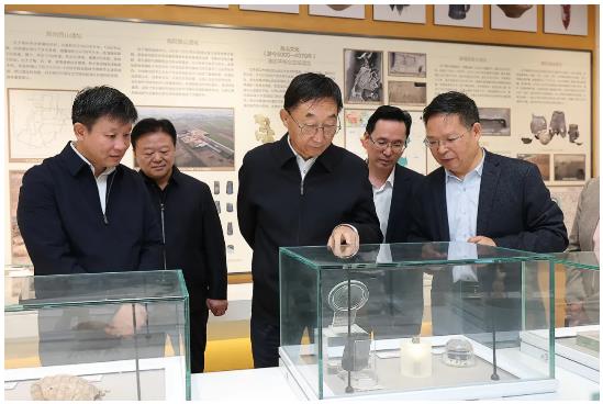 劉寧在省文物考古研究院專題調(diào)研考古和文物保護(hù)工作