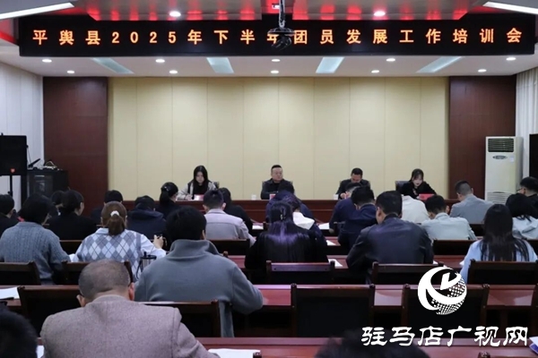 共青團平輿縣委召開2025年下半年團員發(fā)展工作培訓會