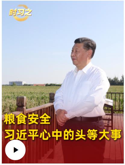 時習之｜糧食安全：習近平心中的頭等大事