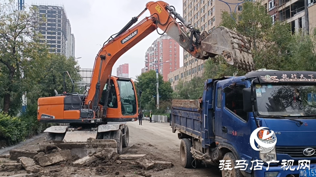 駐馬店市區(qū)慎陽路快慢車道提升改造啟動 