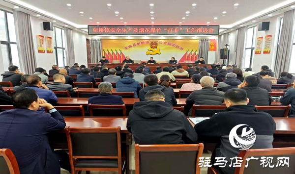 平輿縣射橋鎮(zhèn)：開(kāi)展煙花爆竹“打非”推進(jìn)會(huì) 筑牢經(jīng)營(yíng)場(chǎng)所安全防線(xiàn)