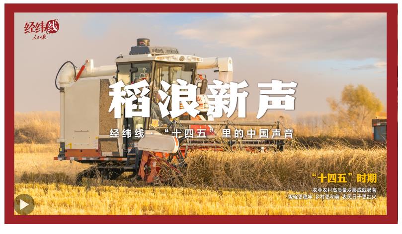 經(jīng)緯線·稻浪新聲（“十四五”里的中國聲音）