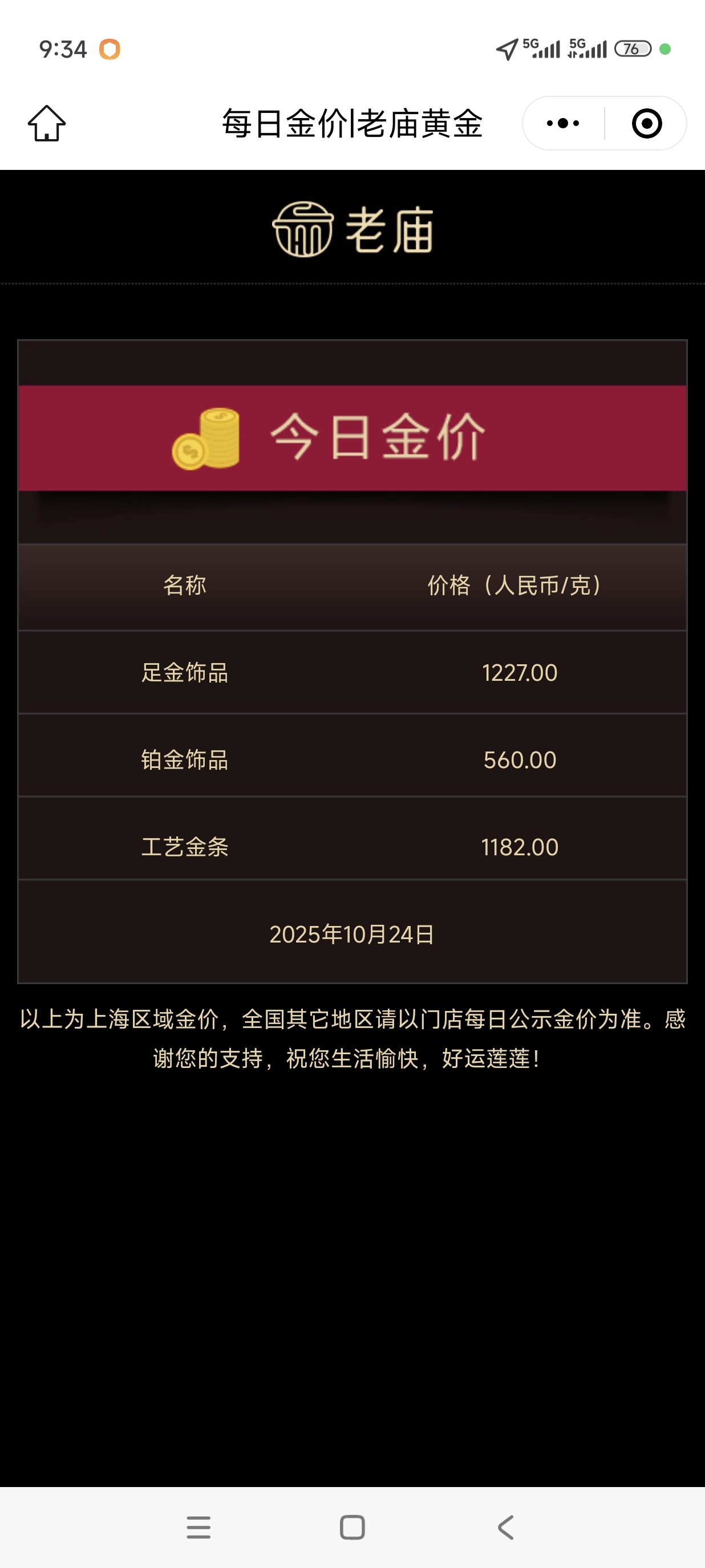 昨日下調今日再漲，金飾價格繼續(xù)搭乘“過山車”