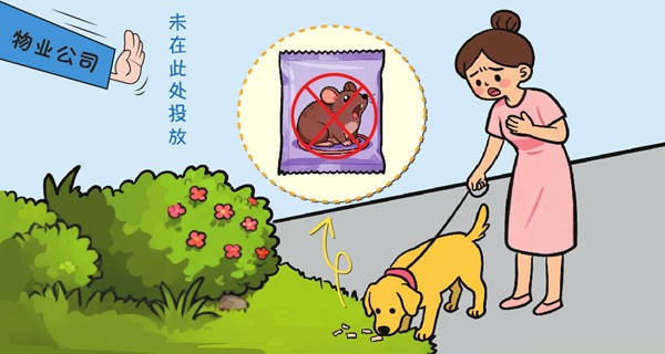 小區(qū)內(nèi)寵物犬誤食鼠藥，物業(yè)公司如何擔責？