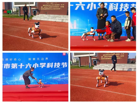 童心探未來 智慧燃夢想—— 駐馬店市第十六小學舉行首屆科技節(jié)活動