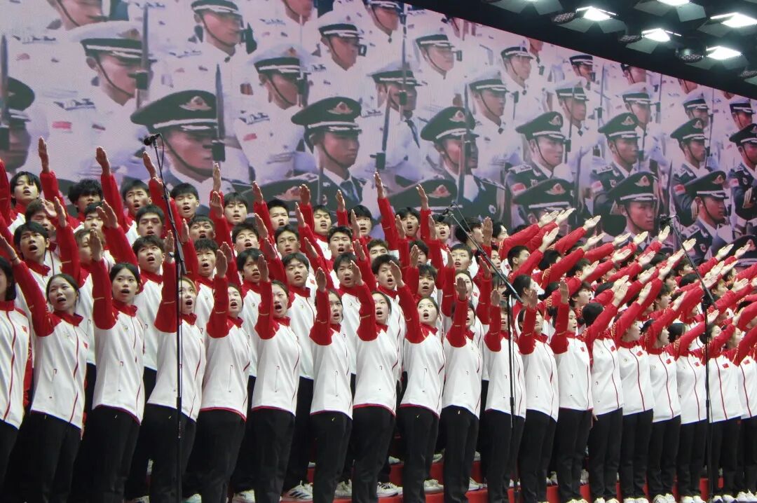 以歌為帆_逐夢(mèng)青春華章——黃淮學(xué)院合唱比賽