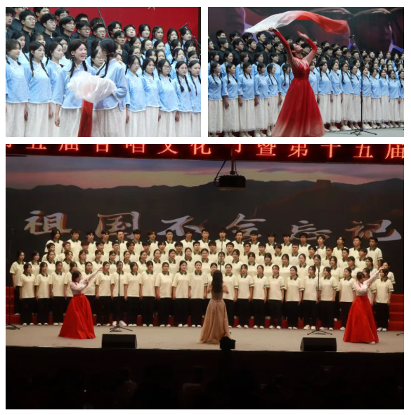 以歌為帆_逐夢(mèng)青春華章——黃淮學(xué)院合唱比賽