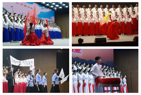 以歌為帆_逐夢(mèng)青春華章——黃淮學(xué)院合唱比賽