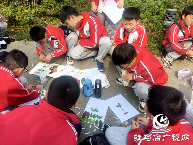 駐馬店市第三十七小學(xué)開展“賞秋日之美 探科學(xué)之秘”徒步研學(xué)活動
