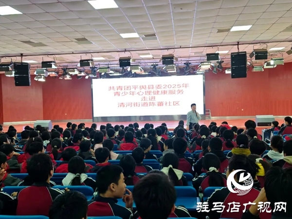 共青團(tuán)平輿縣委2025年青少年心理健康服務(wù)走進(jìn)陳蕃社區(qū)