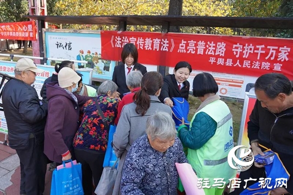 平輿縣人民法院：讓“法治”走到人民群眾身邊