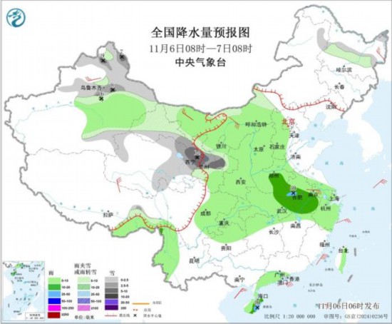 較強(qiáng)冷空氣繼續(xù)影響我國(guó)大部地區(qū) 