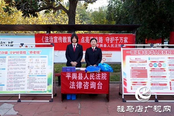 平輿縣人民法院：讓“法治”走到人民群眾身邊