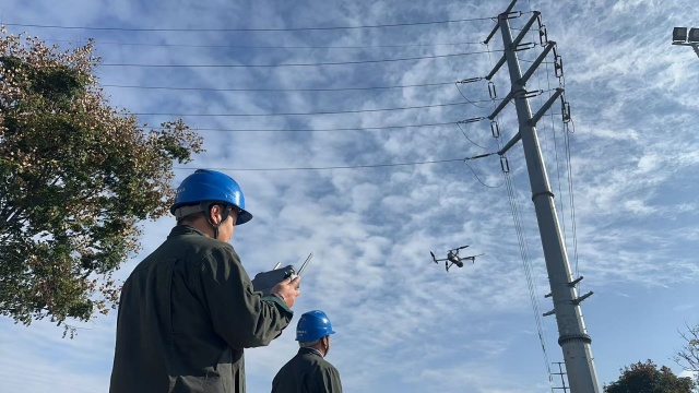 國網(wǎng)新蔡縣供電公司：無人機特巡賦能 筑牢迎峰度冬安全防線