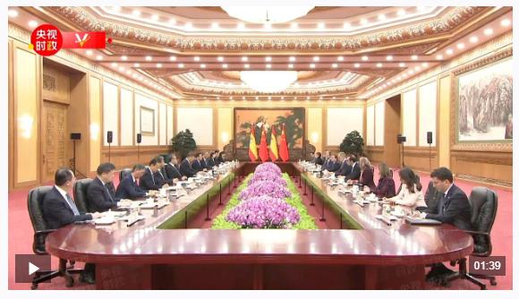 獨(dú)家視頻丨習(xí)近平：歡迎費(fèi)利佩六世國(guó)王 你曾多次訪華 是中國(guó)人民的好朋友