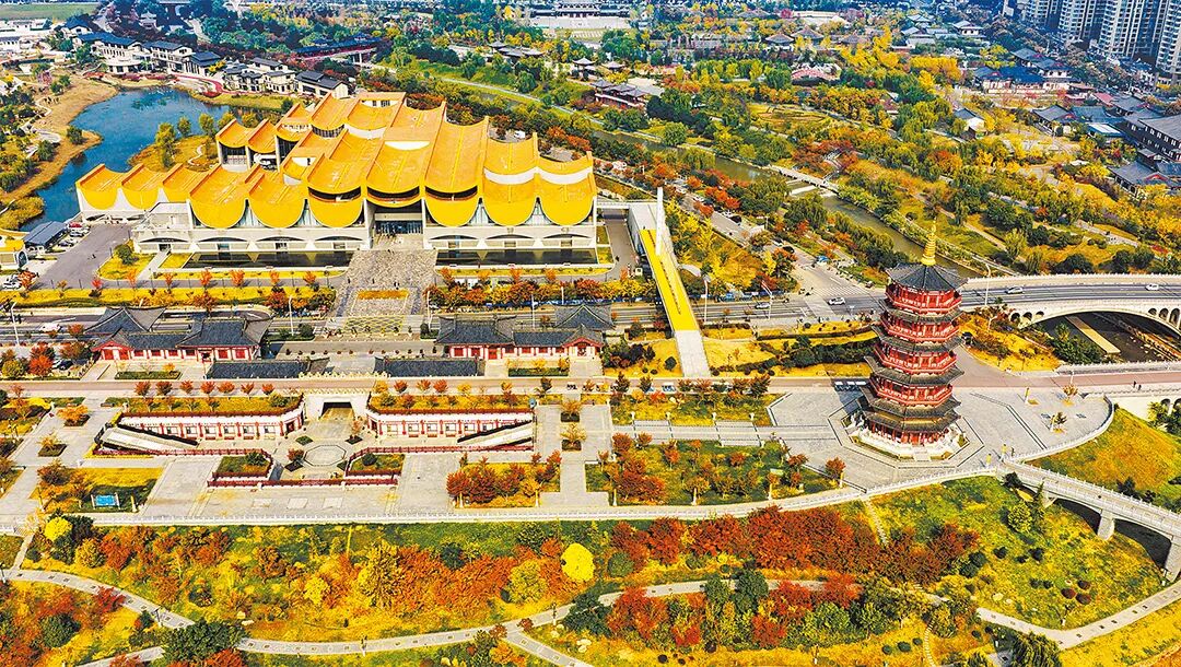 請打開“運河秋韻”畫卷！