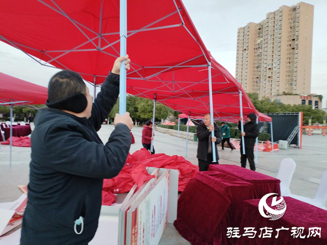 寒風(fēng)中的“逆行”擔(dān)當(dāng)！天中救援隊(duì)緊急馳援  護(hù)航退役軍人招聘會(huì)如期舉行