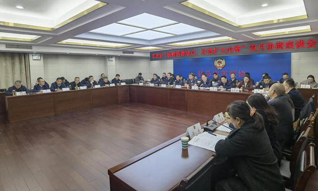 駐馬店市政協(xié)召開(kāi)“暢通消費(fèi)堵點(diǎn) 有效擴(kuò)大內(nèi)需”雙月協(xié)商座談會(huì)