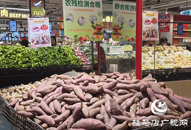 “紅薯專柜”直通市民餐桌 愛心企業(yè)助農(nóng)暖天中