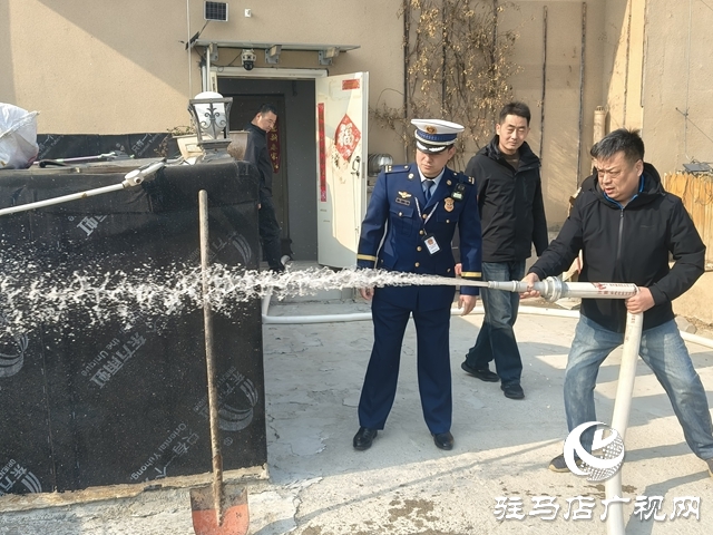 示范區(qū)消防救援大隊(duì)聯(lián)合多部門(mén)排查高層建筑消防安全