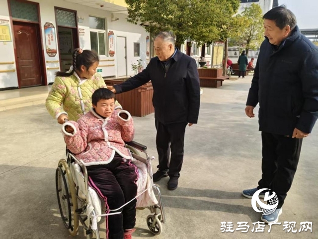 張銀良冬至走訪慰問重度殘疾人托養(yǎng)中心