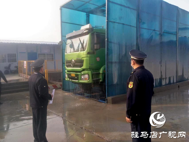 確山縣住建局:鐵腕整治揚塵污染 全力守護“確山藍”